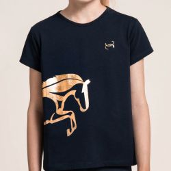 Tee-Shirt équitation enfant fille Barcelone - Horse Spirit  