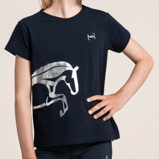 Tee-Shirt équitation enfant fille Barcelone - Horse Spirit  