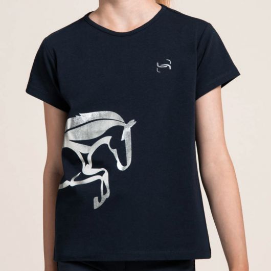 Tee-Shirt équitation enfant fille Barcelone - Horse Spirit  
