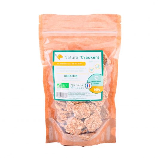 Friandises chien naturelles digestion Natural Crackers Digest- Natural Innov Friandises chien naturelles digestion Natural Crackers Digest- Natural Innov