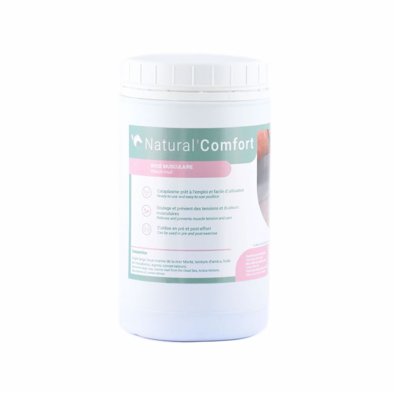 Natural'Comfort cataplasme musculaire cheval - Natural'Innov