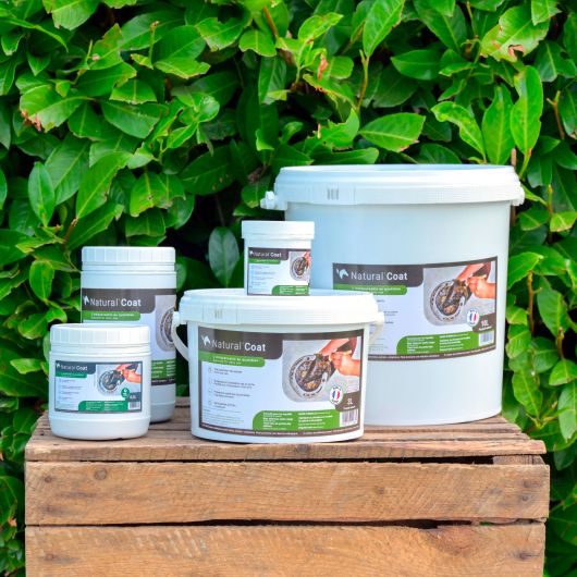 Natural'Coat -onguent sabot cheval incolore et noir - Natural'Innov