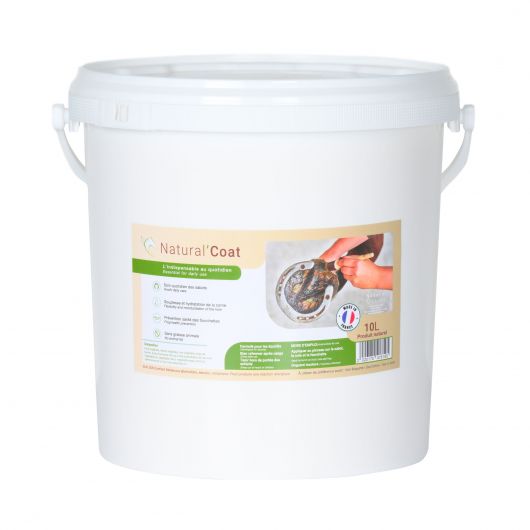 Natural'Coat -onguent sabot cheval incolore et noir - Natural'Innov
