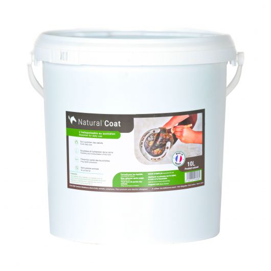 Natural'Coat -onguent sabot cheval incolore et noir - Natural'Innov