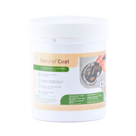 Natural'Coat -onguent sabot cheval incolore et noir - Natural'Innov