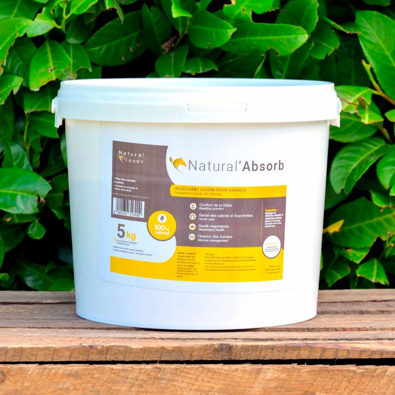 Natural'Absorb litière cheval - Natural'Innov