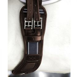 Sangle cheval courte cuir Comfort Micklem - Horseware