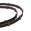 Rênes cuir cheval grip et arrêtoirs Signature 16 mm - Antarès 