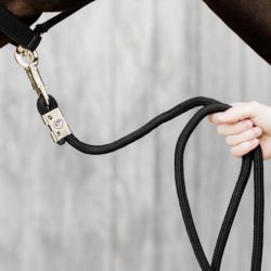 Longe d'attache cheval mousqueton anti-panique - Kentucky Horsewear