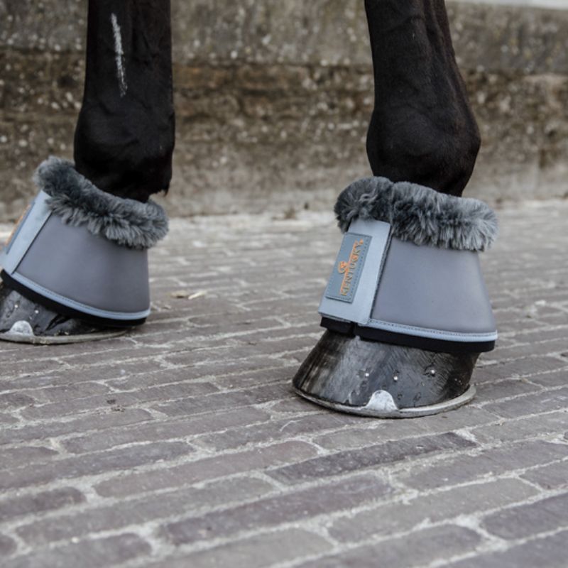 Cloches cheval simili-cuir mouton synthétique - Kentucky Horsewear