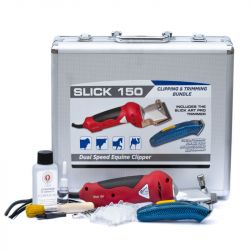 Pack tondeuse cheval Slick 150 + tondeuse de finition Slick Art Pro - Liveryman