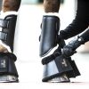 Guêtres postérieurs cheval cuir et mouton synthétique- Kentucky Horsewear