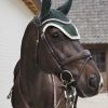 Bonnet anti-mouche cheval Velvet Contrast - Kentucky Horsewear