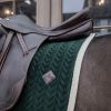 Tapis de selle cheval Velvet Contrast - Kentucky Horsewear 42708