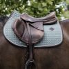 Tapis de selle cheval Velvet Classic cuir - Kentucky Horsewear 42707
