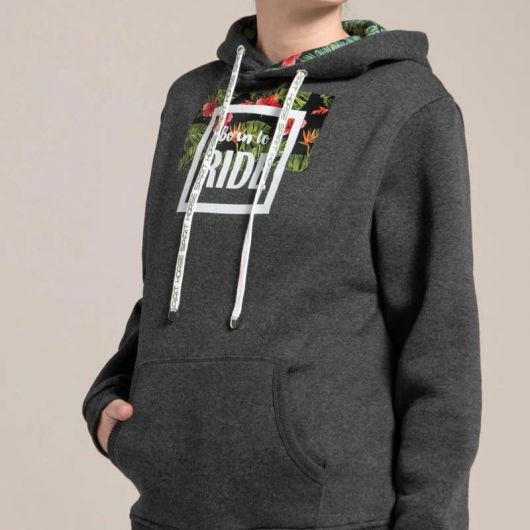 Sweat à capuche équitation unisexe Helsinki Born To Ride - Horse Spirit