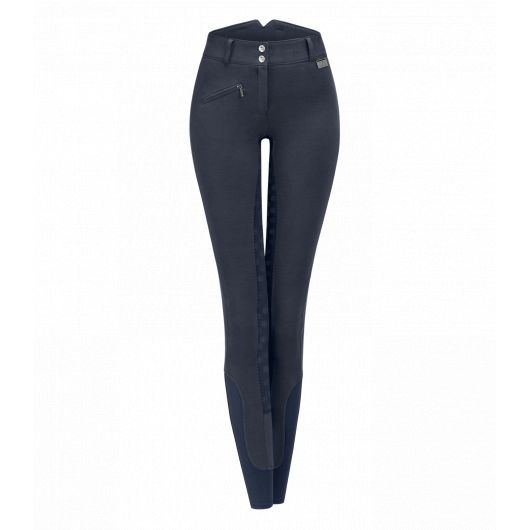Pantalon équitation taille haute femme chaud thermique Fun Sport fond silicone - Elt 
