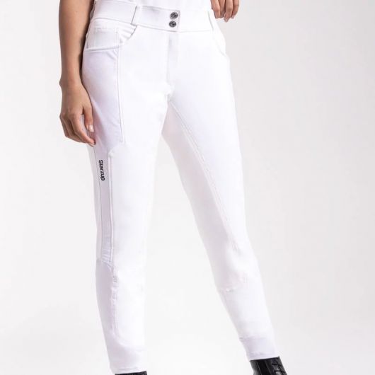 Pantalon de concours femme Dressage déperlant fond peau - Starzup Pantalon de concours femme Dressage déperlant fond peau - Starzup