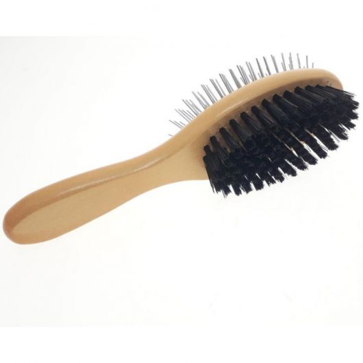 Brosse à crins cheval double face Brosse à crins cheval double face