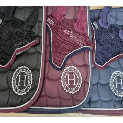 Pack Tapis de selle Soly et Bonnet anti-mouche Foly - Harcour