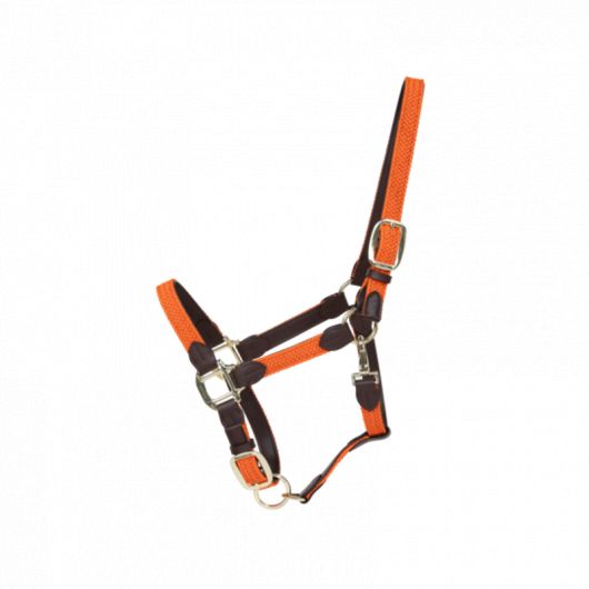 Licol cheval simili-cuir nylon tressé - Kentucky Horsewear