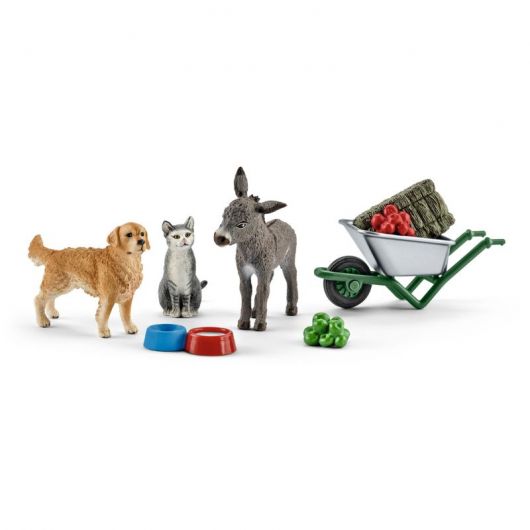 Kit nourriture à la ferme - Schleich Kit nourriture à la ferme - Schleich