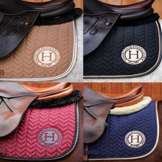 Tapis de selle cheval Saopsa - Harcour Tapis de selle cheval Saopsa - Harcour