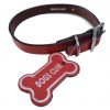 Collier en cuir pour chien 