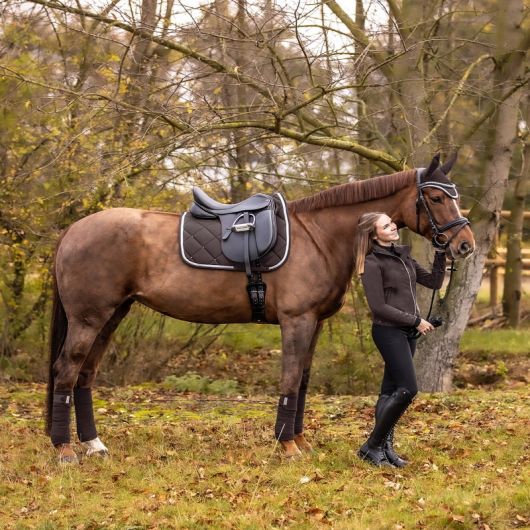 Tapis de selle matelassé Competition cheval - Waldhausen