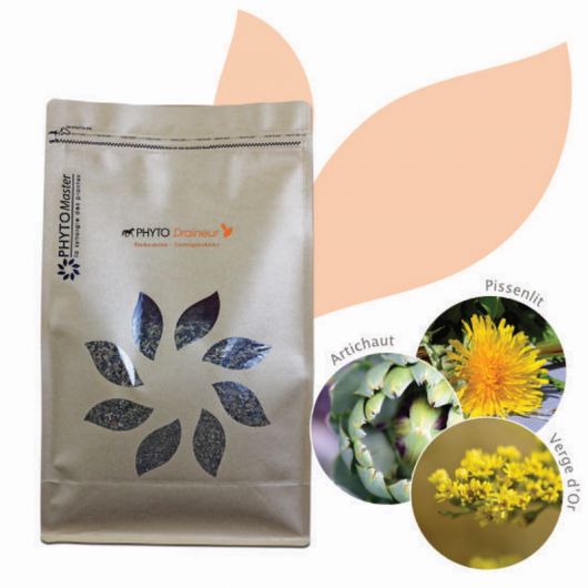 Phyto Draineur - mélange plantes drainantes cheval 1kg - Phyto Master Phyto Draineur - mélange plantes drainantes cheval 1kg - Phyto Master