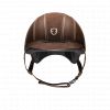 Casque équitation alcantara Epona visière classique - Egide 