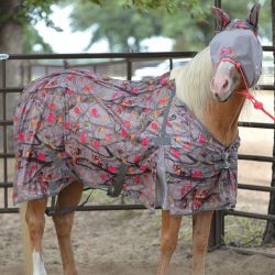 Chemise anti-mouche cheval feuilles d'automne - Cashel