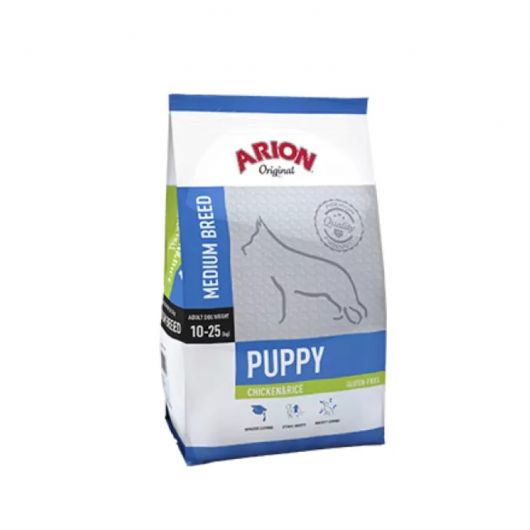 Aliment chien Original Puppy Medium Breed Chicken&Rice 3kg - Arion Aliment chien Original Puppy Medium Breed Chicken&Rice 3kg - Arion