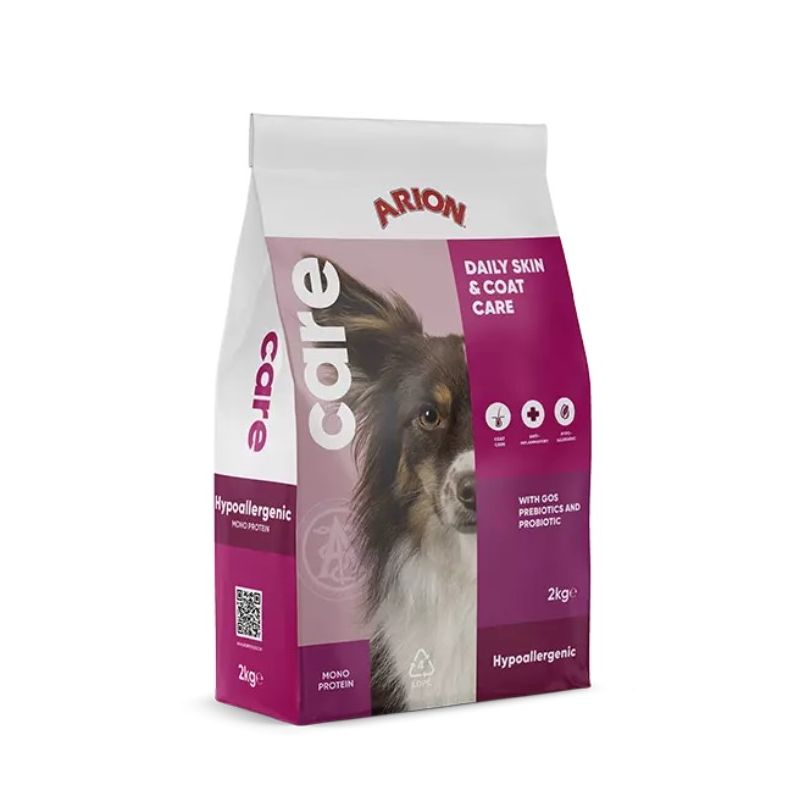 Aliment chien Care Hypoallergenic 2kg Arion