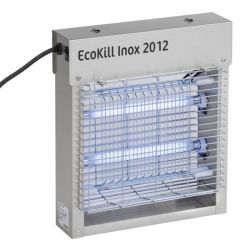Tue-mouche électrique inox 2x6 W IPX4 - EcoKill 