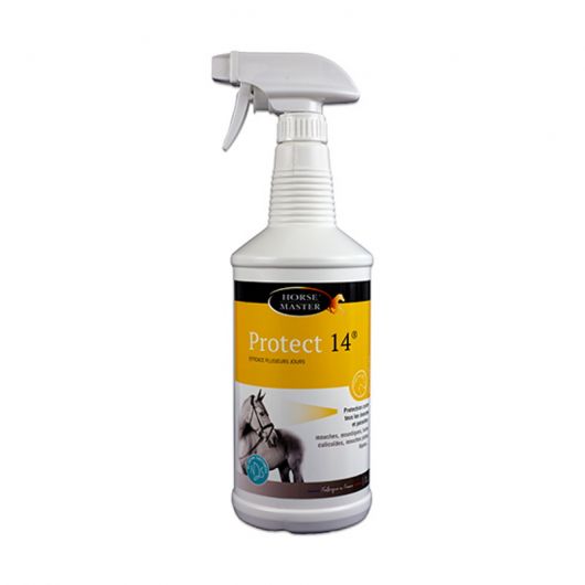 Protect 14 spray répulsif anti-mouche cheval 1l - Horse Master - HORSE  MASTER - Spray anti-mouche cheval - Equestra