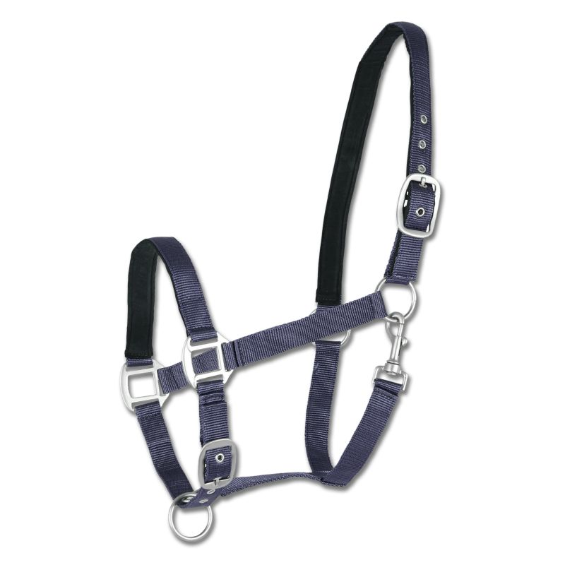 Licol cheval nylon doublé Satin - Waldhausen