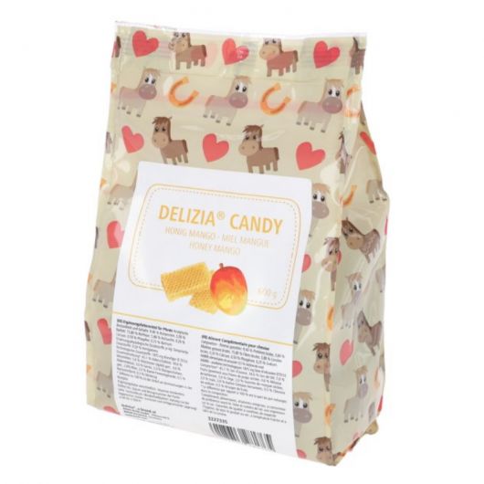 Friandises chevaux miel/mangue 600 g Delizia Candy