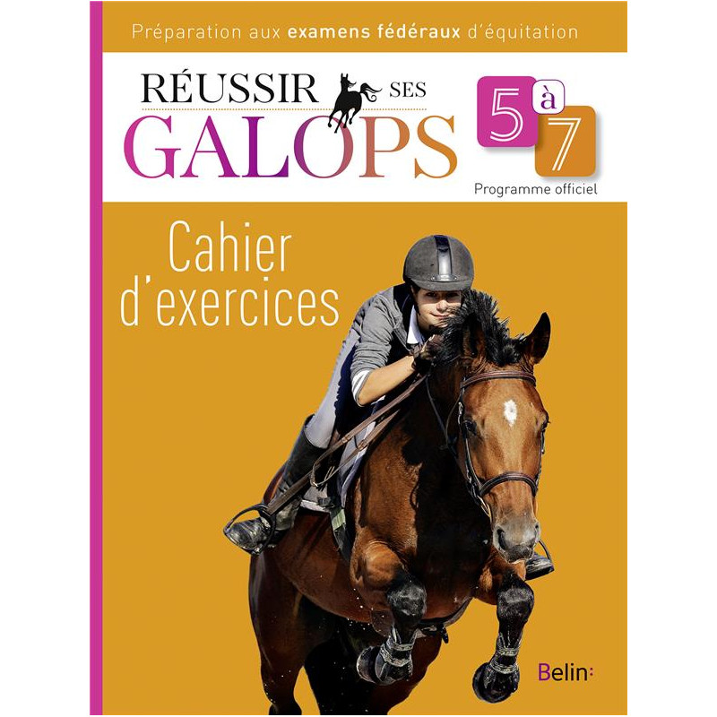 Livre d'équitation Galops 1 et 2 édition Vigot + questions/réponses VIGOT