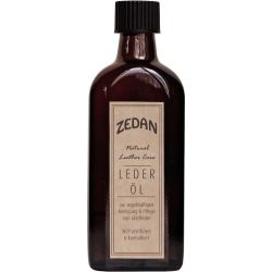 Huile pour cuirs équitation bio - flacon en verre - Zedan