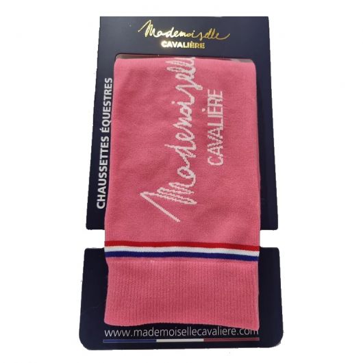 Chaussettes équitation - Mademoiselle Cavalière Chaussettes équitation - Mademoiselle Cavalière
