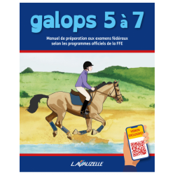 Galops 5 à 7 Manuel de préparation Edition 2022 - Lavauzelle