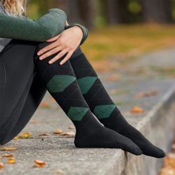 Chaussettes équitation hautes Karo - Elt