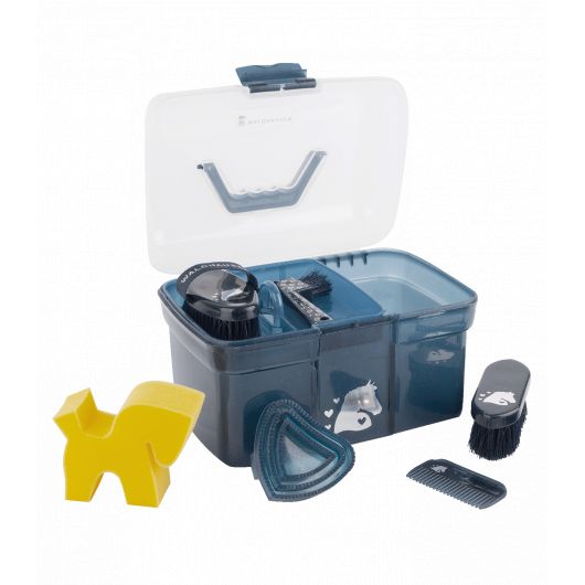 Coffre de pansage sept pièces Enfant Lucky Unicorn - Waldhausen