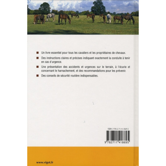 Traiter les urgences chez le cheval, diagnostic et intervention - Vigot