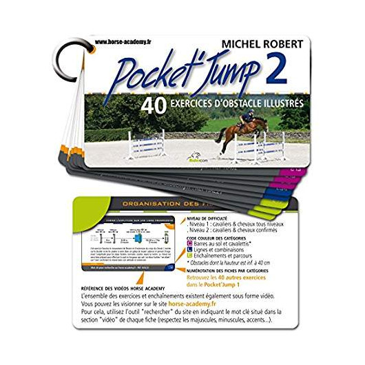 Pocket Jump 2 : 40 exercices d'obstacle illustrés par Michel Robert