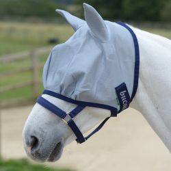 Masque anti-mouche et anti-UV cheval Buzz-off - Bucas