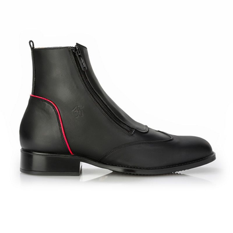 boots équitation cuir