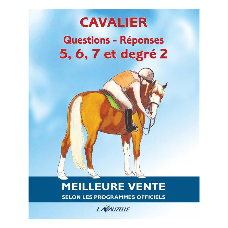 Livre Galops 5, 6 et 7 Questions Réponses - Lavauzelle