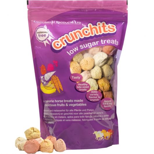 Friandises cheval légumes et fruit Crunchits - Equilibrium Friandises cheval légumes et fruit Crunchits - Equilibrium